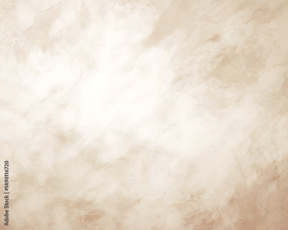 Obraz premium Backdrop in almond white with a neutral style, suitable for adding centered content.