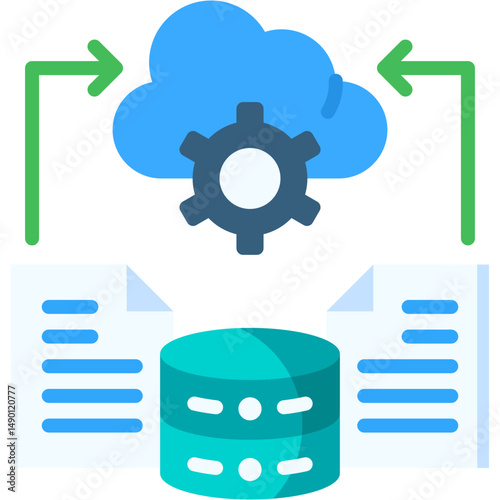 Data Integration Icon