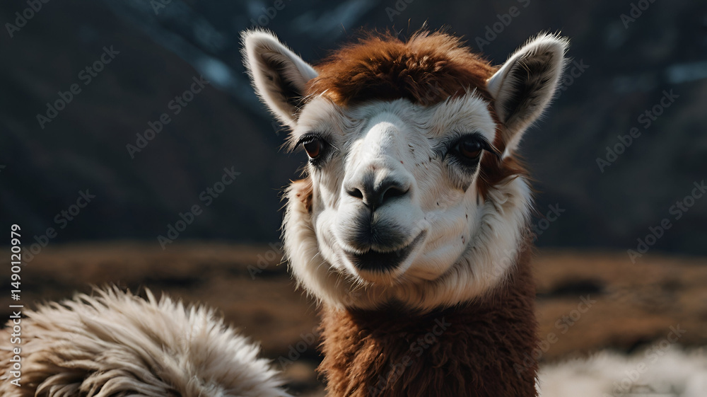 Obraz premium Lama photo