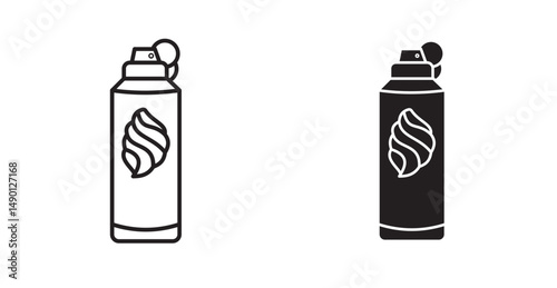 Hair mousse icon