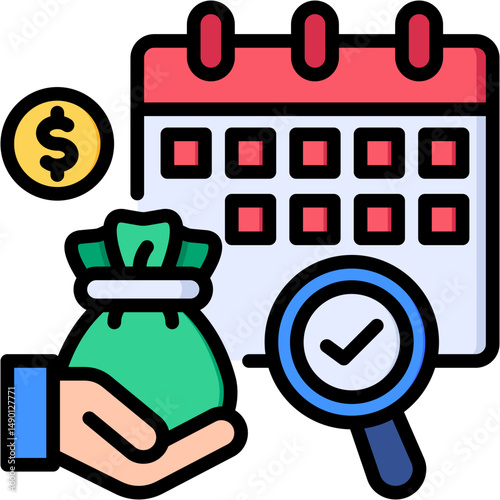 Salary Review Icon