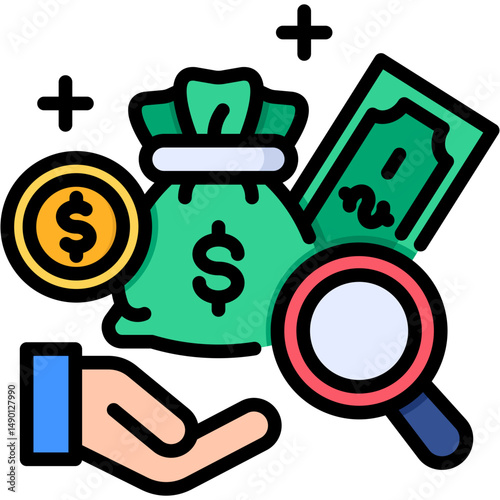 Wage Survey Icon