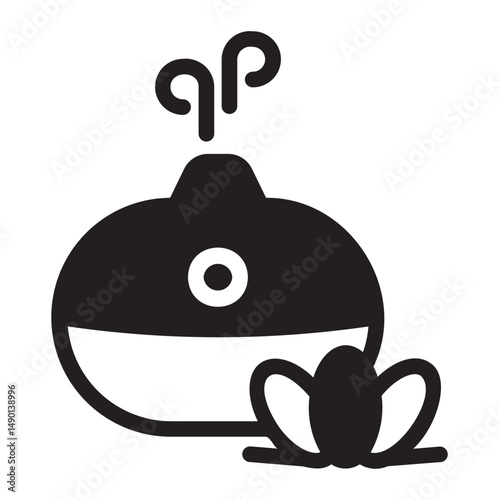 humidifier glyph icon