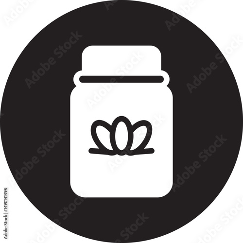 medicine glyph icon
