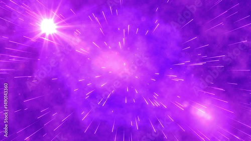 abstract background with stars