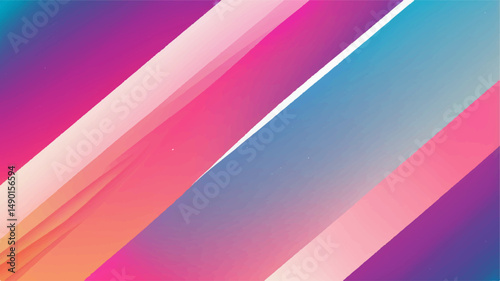 Abstract gradient diagonal lines background.