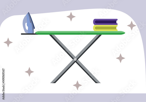 Iron Table Concept Illustration