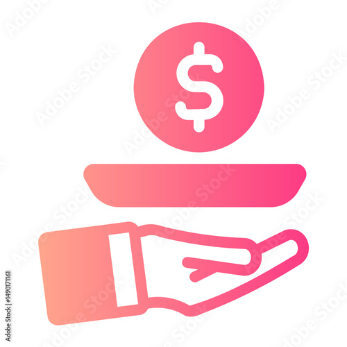 fee gradient icon