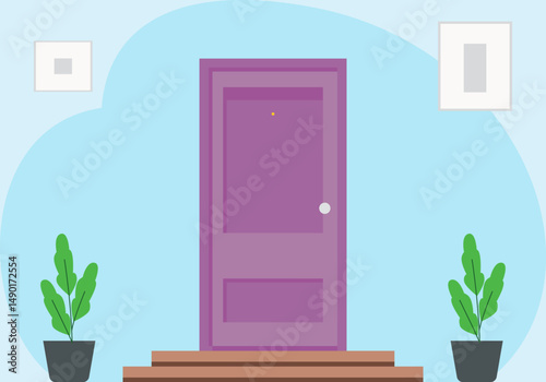 Door Concept Illustration