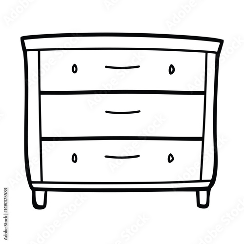 modern wooden dresser