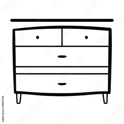 classic wood dresser