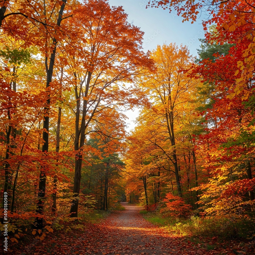 Obraz premium Forest in fall