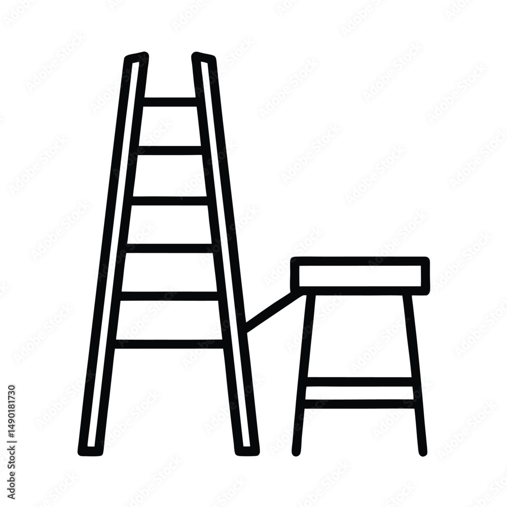 ladder chair style ladder chair style