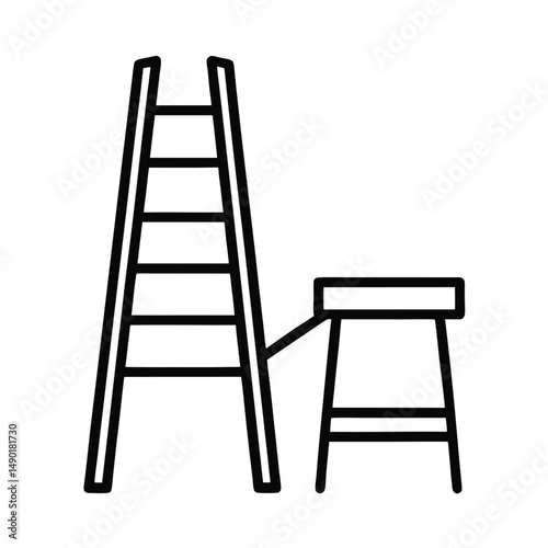 ladder chair style