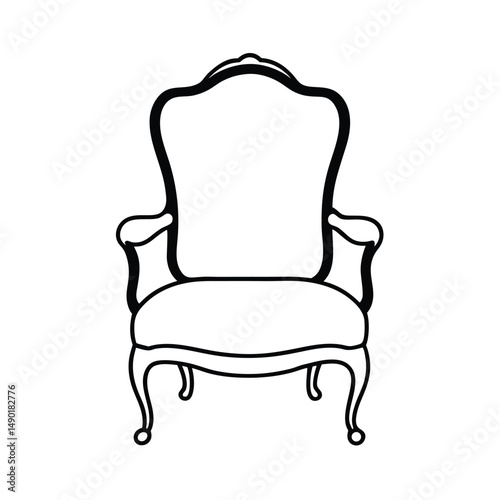 louis xv armchair french furniture luxurious wood carving