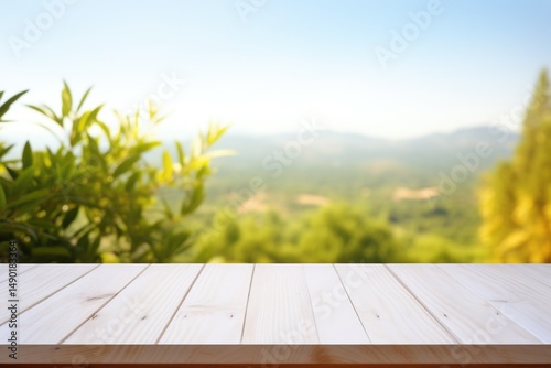 wood background on grass background