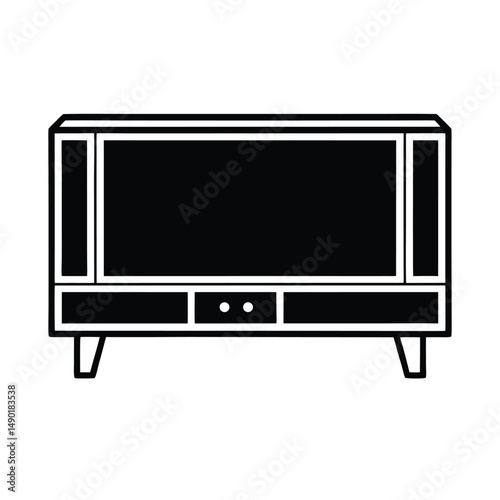 media console entertainment unit sleek media furniture