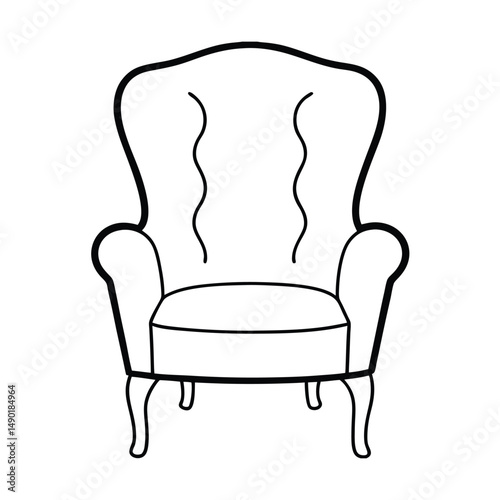 parlor chair elegant seating