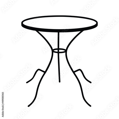 patio table compact size