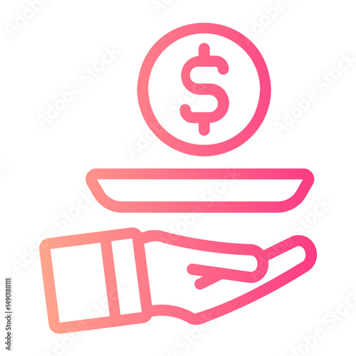fee gradient icon