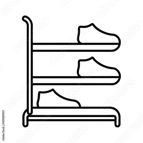 shoe rack storage