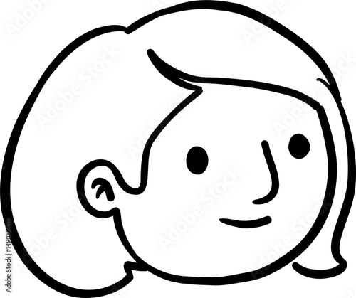 Ordinary Man Headshot in Sketch Style
