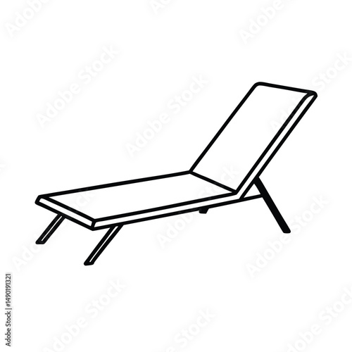 sun lounger adjustable back