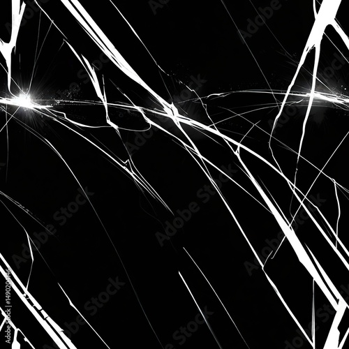 abstract background with colored lines and strokes of different sizes and shapes	
