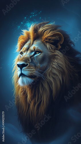 lion background
