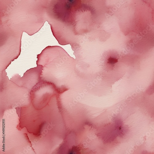 Abstract watercolor background. Hand-drawn illustration for your design.	