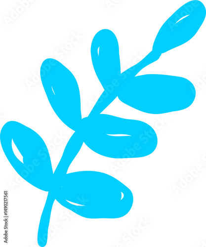 Bold Ink Kids Floral Leafs