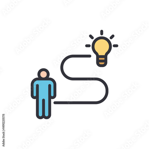 Concept Of Idea Generation And Path To Success Innovation Process