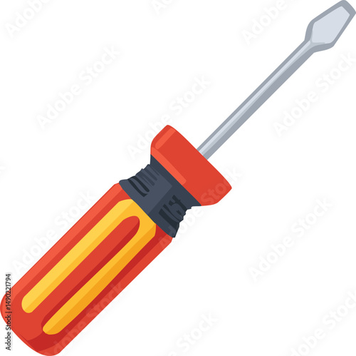 screwdriver isolated on white background