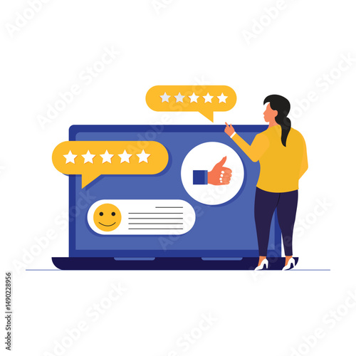 Customer satisfaction, Business Review and Rating, Business reputation and Online survey