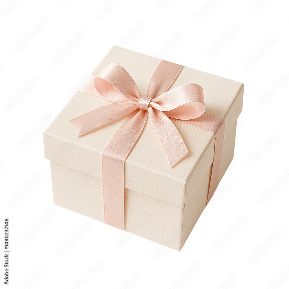 Obraz premium white gift box isolated on transparent or white background png 