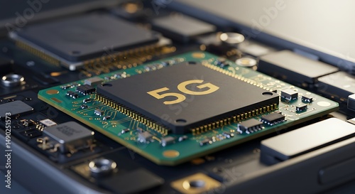 5 g chip on circuit board