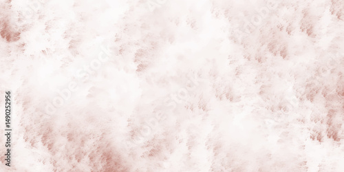 Abstract fantasy smooth hand drawn digital art watercolor background with pale brown colored dust particle and smoke. brown paper parchment banner with distressed vintage grunge texture.