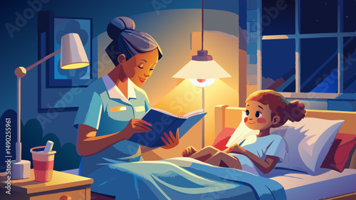 Storytime in the cancer ward 10