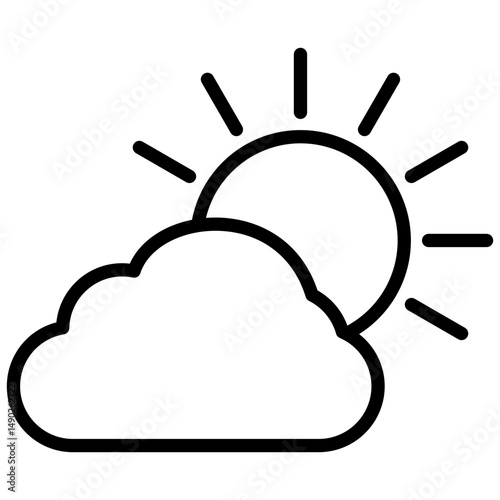 weather line icon