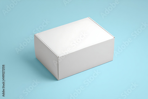 White Box Packaging Mockup Design