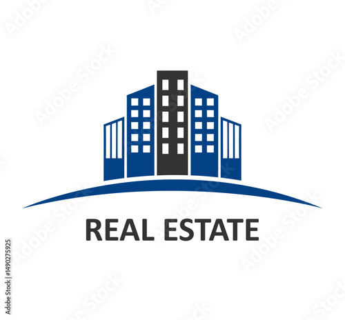Real estate logo vector design