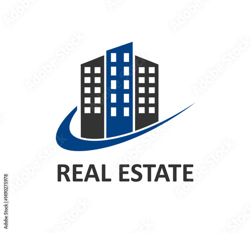 Real estate logo vector design