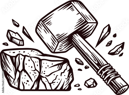 -a-hand-drawn-illustration-of-a-stone-sledgehammer (2).eps