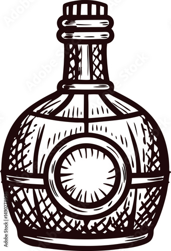 alcohol-bottle-in-vintage-sketch-style--isolated-- (1).eps