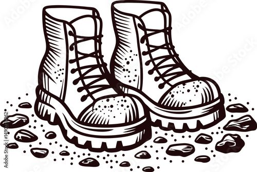 a-miner-s-boots-covered-in-stone-dust--standing-on (2).eps