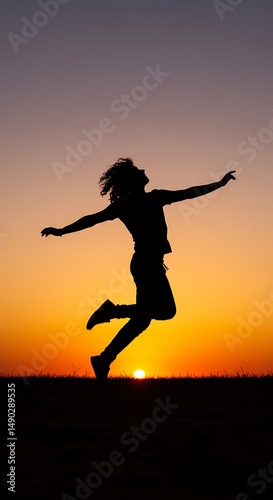 Wallpaper Mural Sunset Leap of Joy Torontodigital.ca