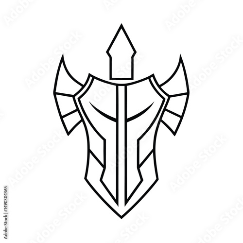 armor plating featuring leviathan cross