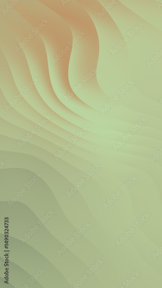 Vertical Abstract green and orange background with wavy lines is perfect for graphic design projects, website backgrounds, and ecofriendly themed designs. Perfect for digital creatives. Vertical Abstract green and orange background with wavy lines is perfect for graphic design projects, website backgrounds, and ecofriendly themed designs. Perfect for digital creatives.