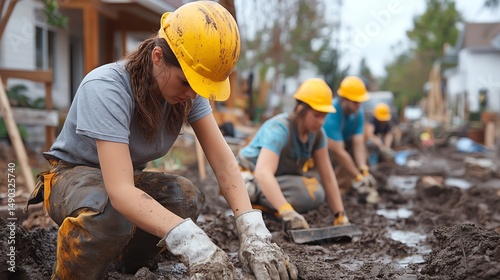Dedicated volunteers come together to rebuild homes and hope after a devastating natural disaster, showcasing resilience and community spirit.