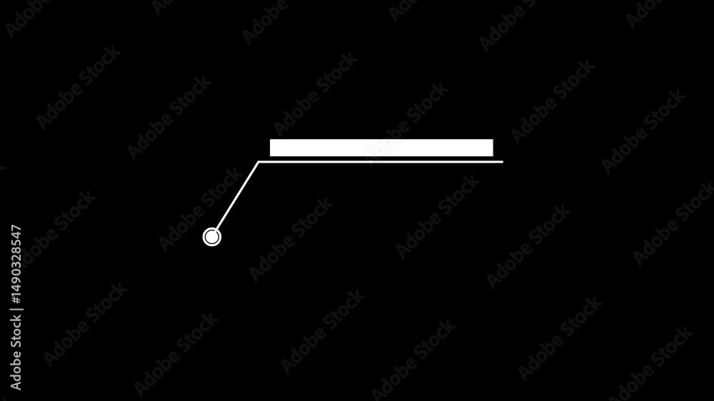 Hud callout rectangle text box animation, scoreboard, modern technologies.